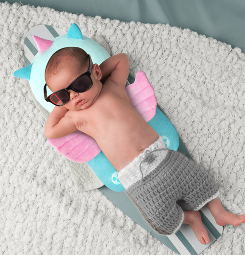 Baby Breathable Anti-Fall Head Protection Pillow