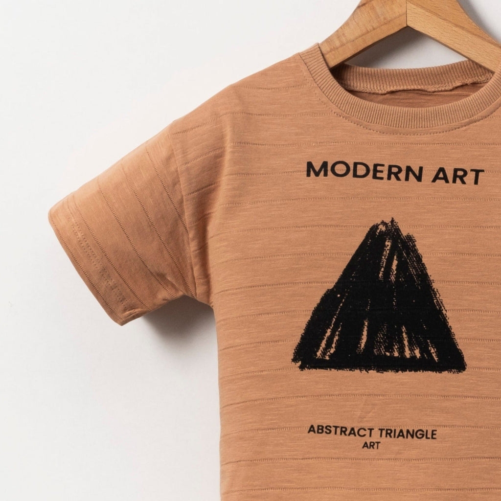 Abstract Art Boys Casual Set