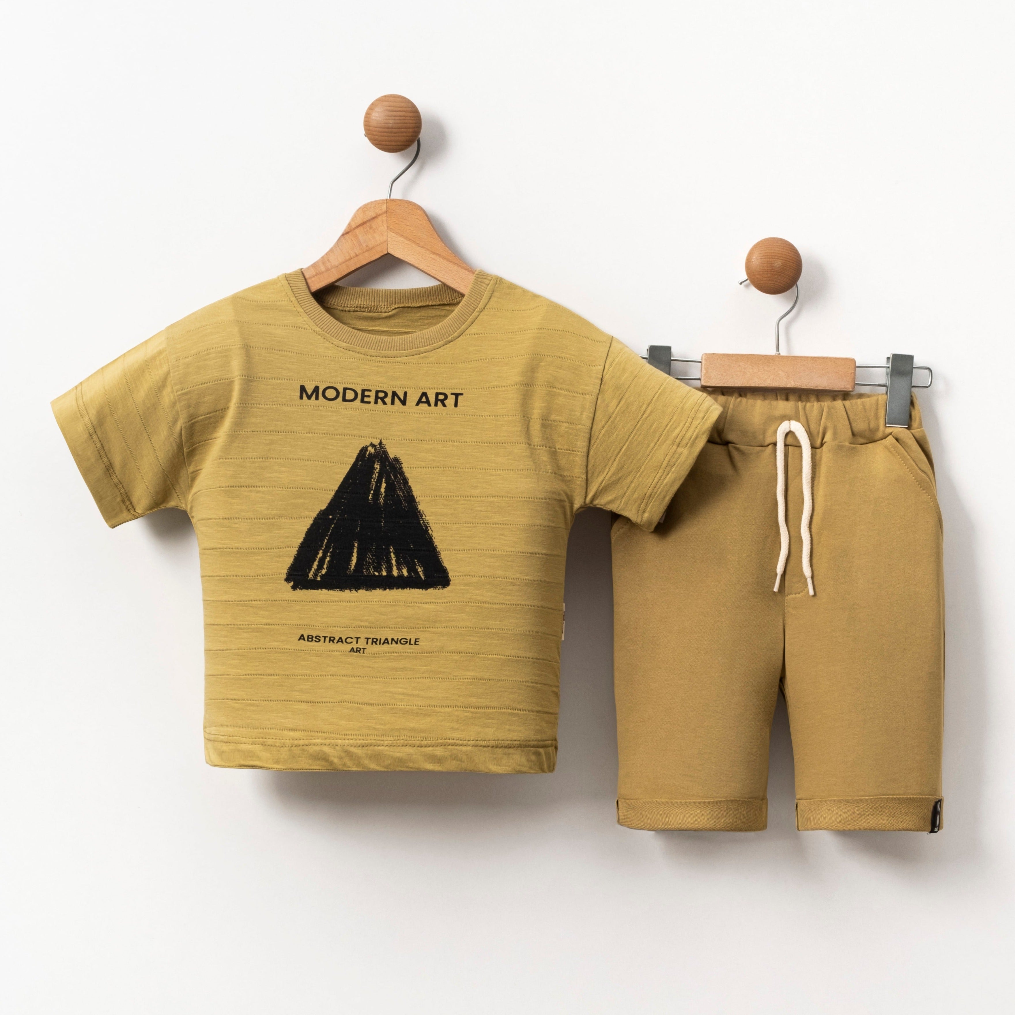 Abstract Art Boys Casual Set