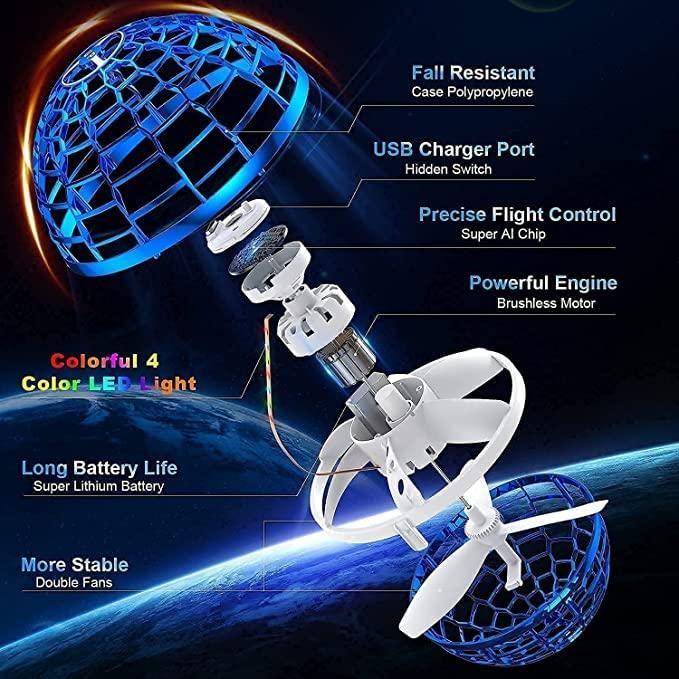 Flying Spinner Boomerang Toy — Mini Pro Outdoor Flying Disc for Kids