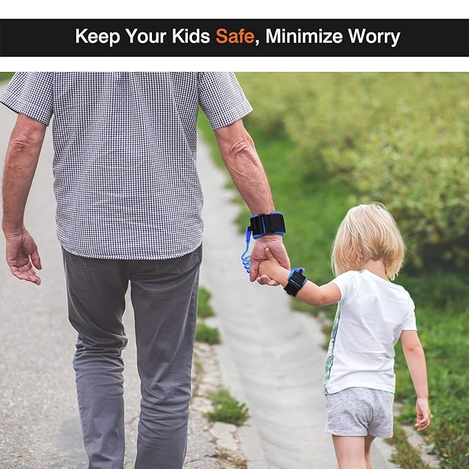 Baby Anti-Lost Wrist Link with Lock & Key — Child Safety Harness