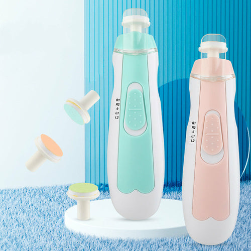 Electric Baby Nail Clipper — Safe Anti-Pinch Nail Care Set