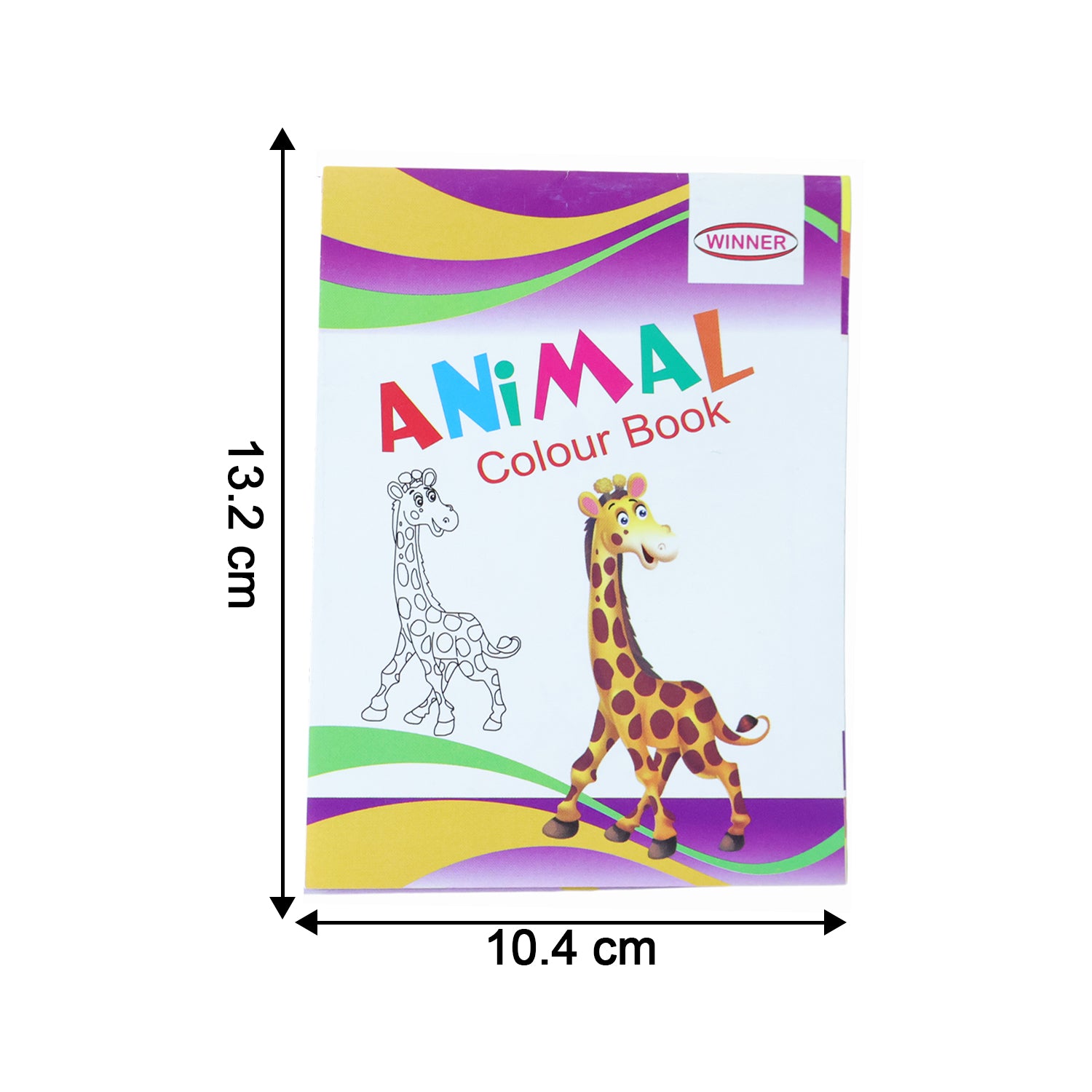 Kids Animal Theme Colouring Book Set ( 5 Pc   Mix Color Books)