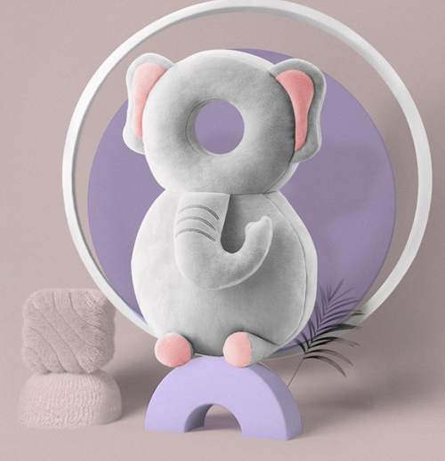 Baby Breathable Anti-Fall Head Protection Pillow