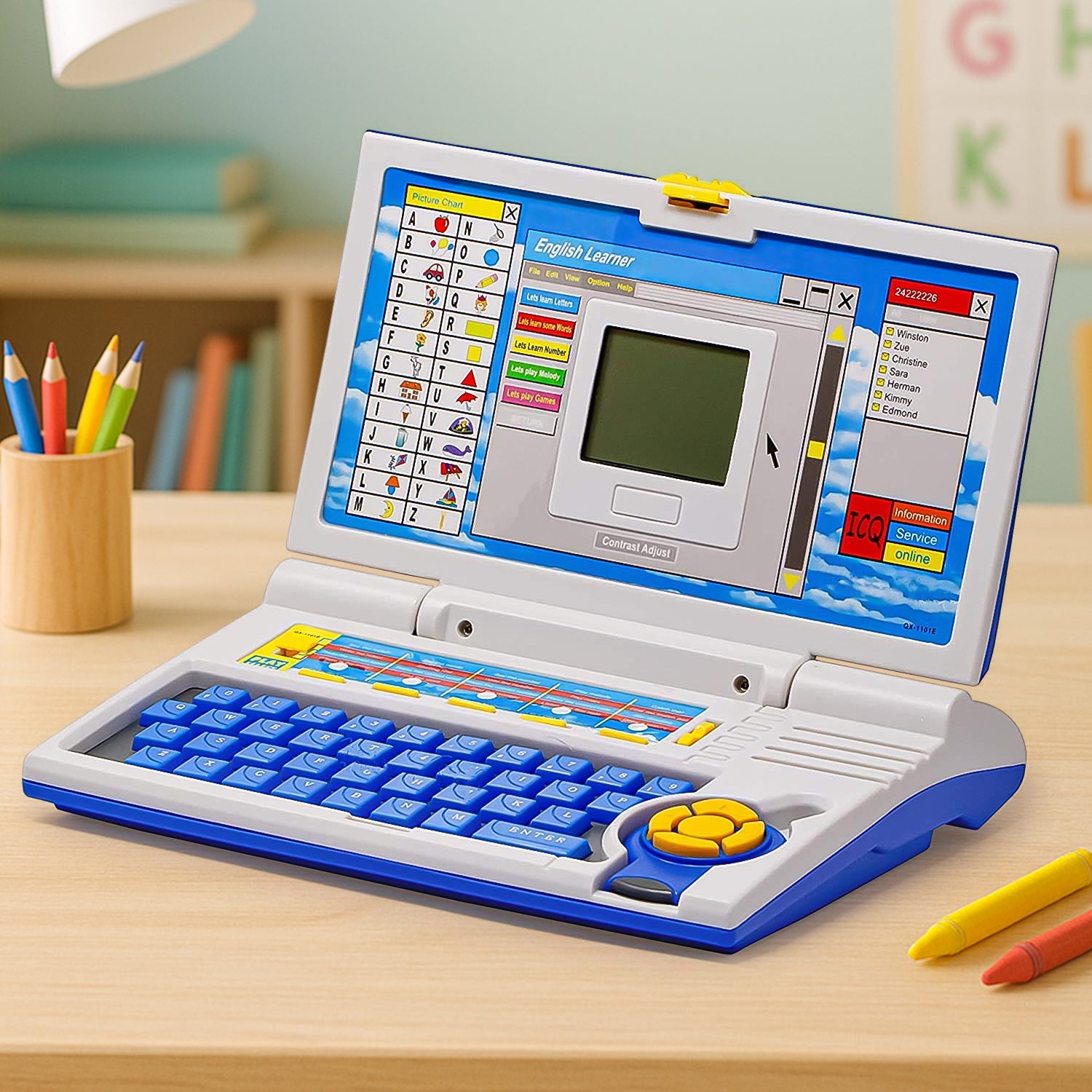 English Learner Educational Laptop Toy  20 Learning Activities