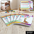 Kids Animal Theme Colouring Book Set ( 5 Pc   Mix Color Books)