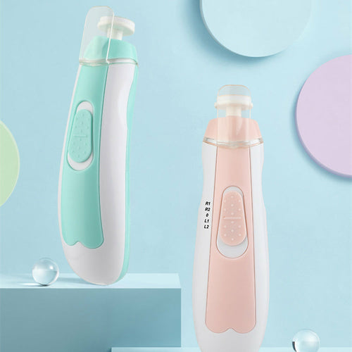 Electric Baby Nail Clipper — Safe Anti-Pinch Nail Care Set
