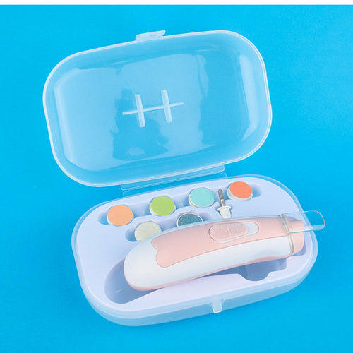 Electric Baby Nail Clipper — Safe Anti-Pinch Nail Care Set