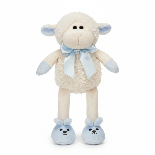 Baby Lamb Plush Toy — Pink or Blue