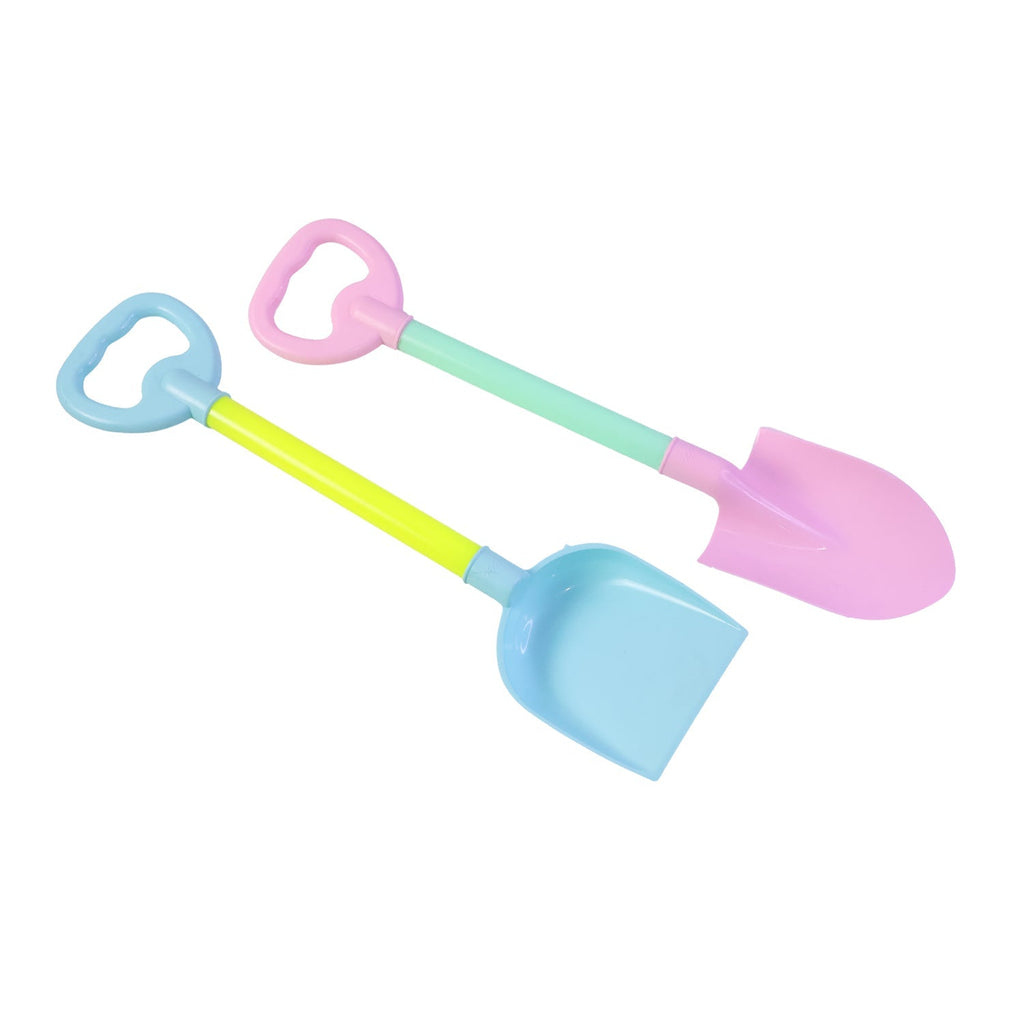 Kids Beach Sand Shovel Toy Set Plastic Digging Tools For Sand Play (2 Pc Set)